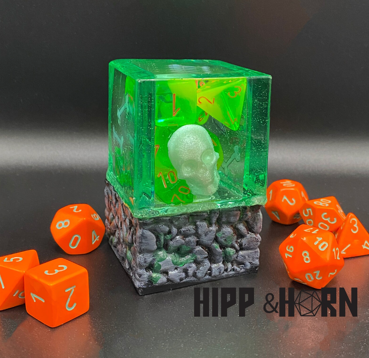 The Cube Light-Up Dice Holder