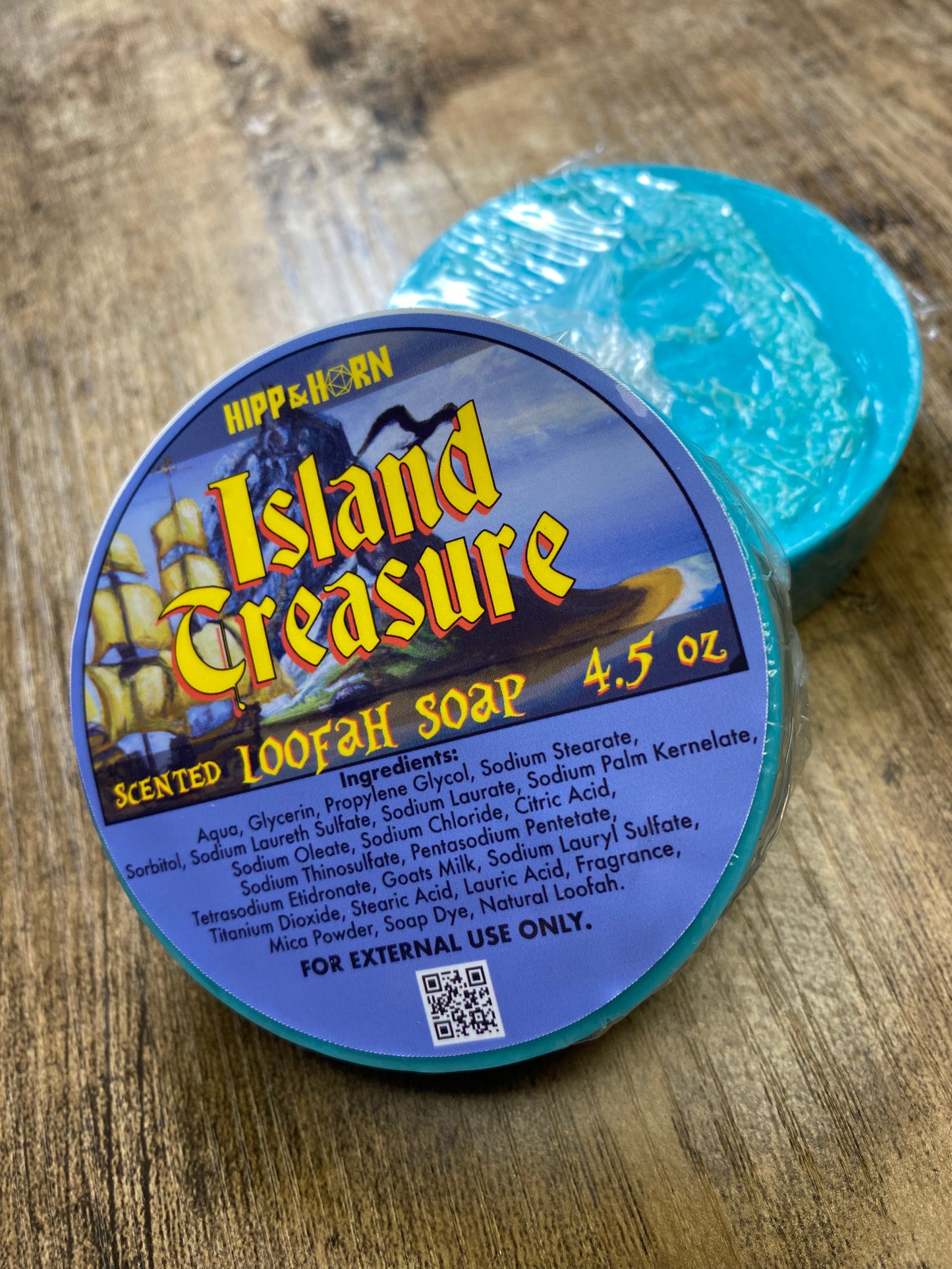 Fantasy Exfoliating Natural Loofah Soap - Choose Your Scent - 4.5 oz
