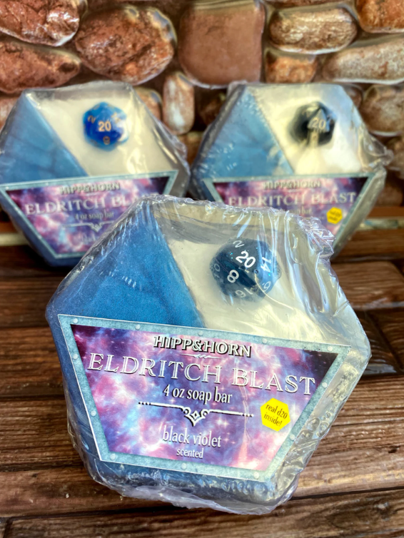 Spell Casters Soap with D20